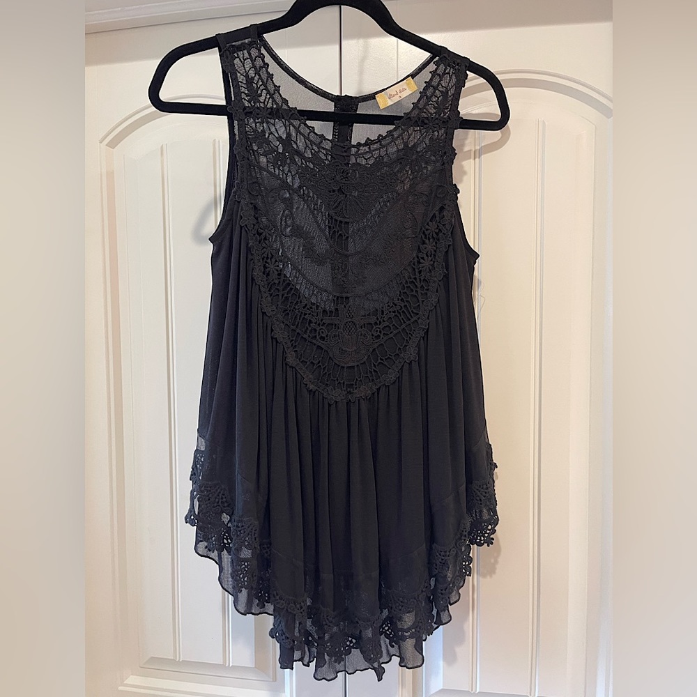 Alter’d State black sleeveless boho tank/tunic size medium